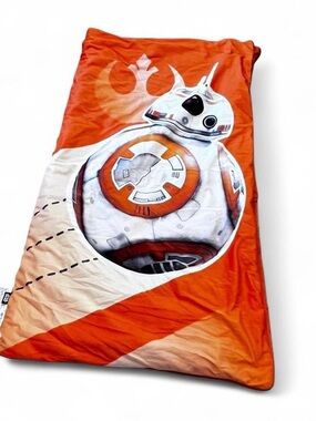 Star Wars BB-8 Kids Sleeping Bag Slumber Bag Orange 30x54